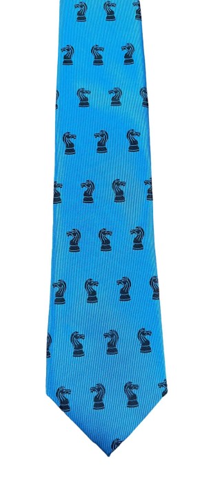 Light Blue Knight Tie