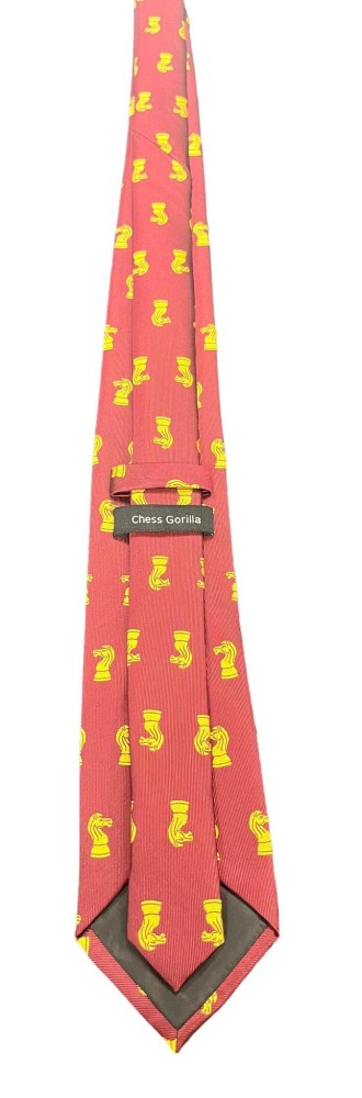 Burgundy Red Knight Tie