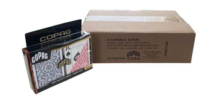 Poker Super Legacy Black Gold COPAG Case