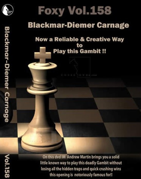 Foxy Chess Digital Download 158 Blackmar Diemer Gambit