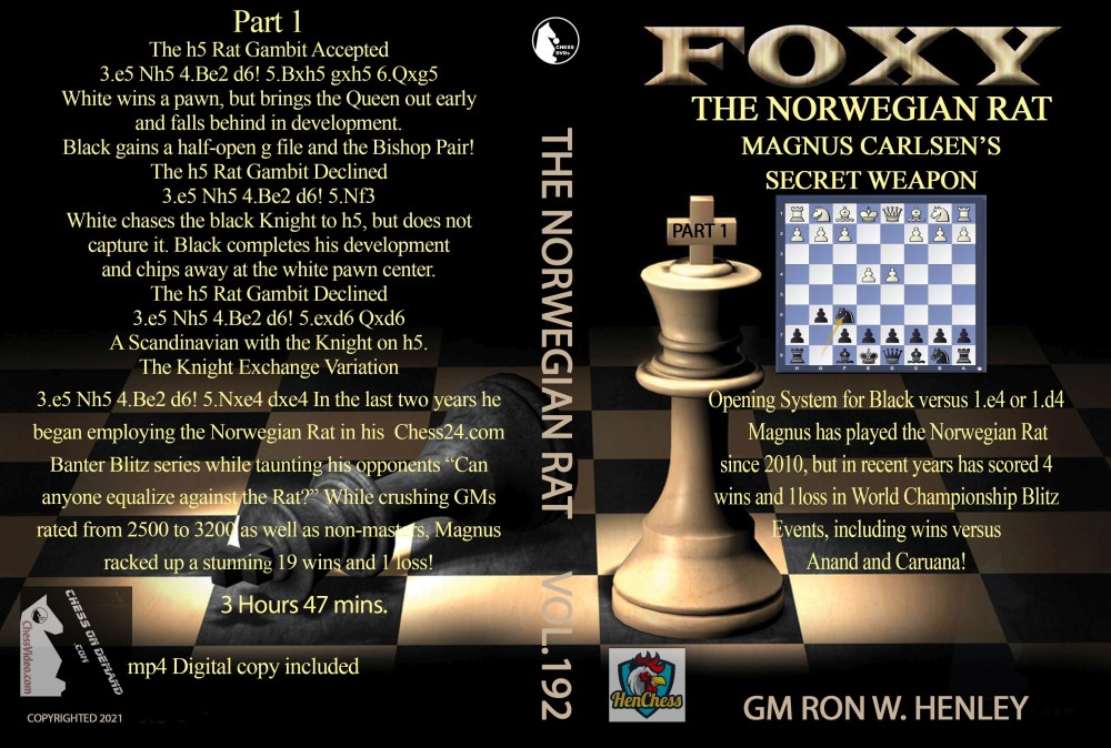 Foxy 192 193 194 Digital Download The Norwegian Rat - Magnus Carlsen