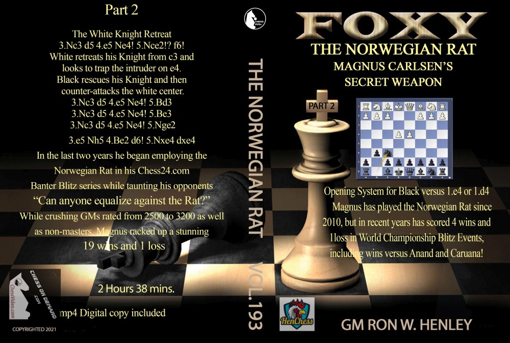 Foxy 192 193 194 Digital Download The Norwegian Rat - Magnus Carlsen