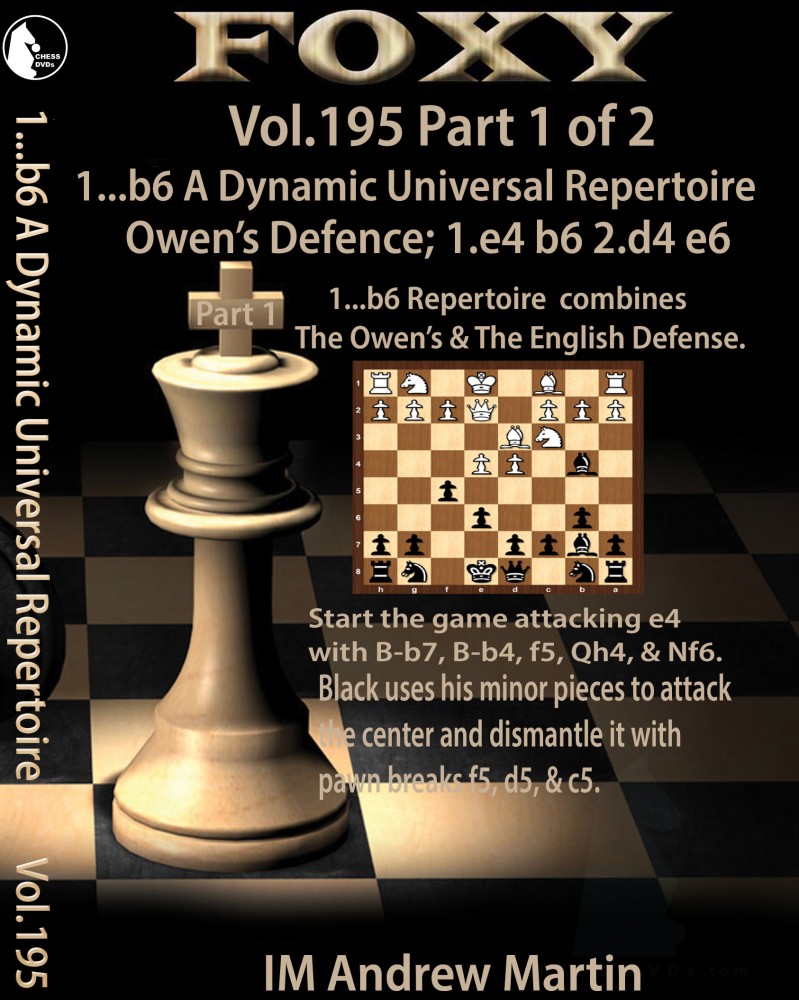 Foxy Chess 195 & 196 Download The Owens & English Defence