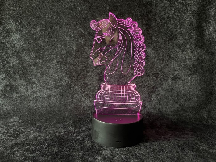 Chess Night Light The Knight