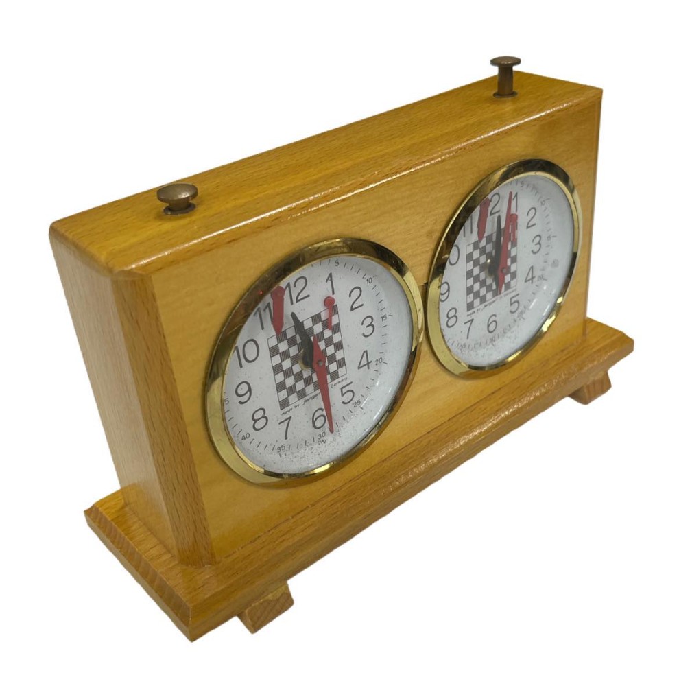 Jerger Oympiad Chess Board Face Analog Chess Clock