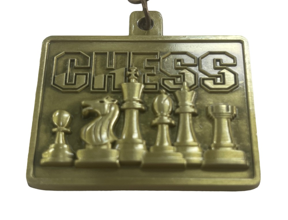 Ultimate Chess Medal - Satin Finish - Gold, Silver, Bronze