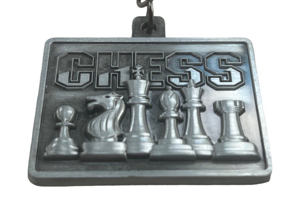 Ultimate Chess Medal - Satin Finish - Gold, Silver, Bronze