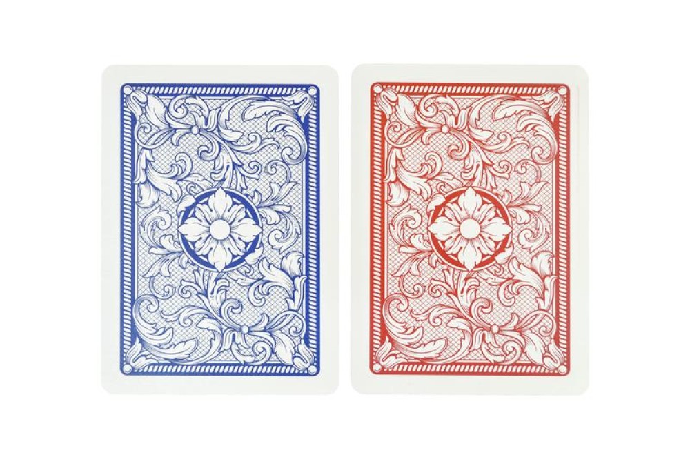 COPAG Legacy -Red/Blue - Super Index - Poker Playing Cards