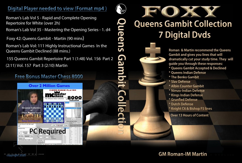 Queen's Gambit Collection (7 Digital DVDs) Download or Disk