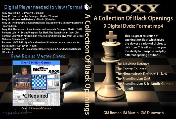 Collection of Black Openings (9 Digital DVDs) Download or Disk