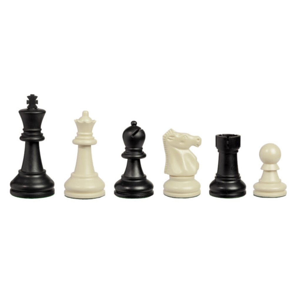 Bobby Fischer Ultimate New White Triple Weight Chess Pieces