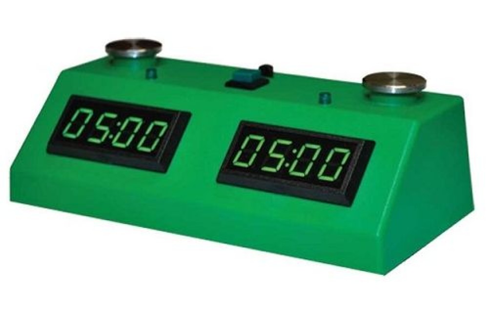 CHESS CLOCK - Z MART FUN Digital : Green LED Display /w Green Case