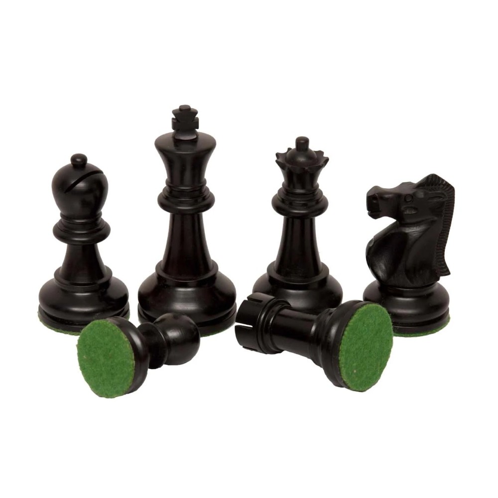 Ebonized Heavily Weighted Ultimate Chess Set