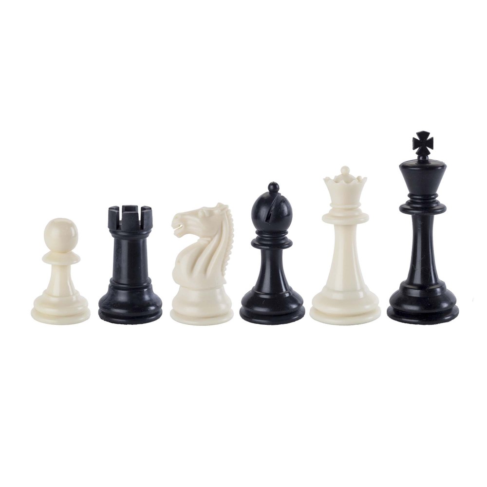 Tournament  Club Plastic Chess Pieces
