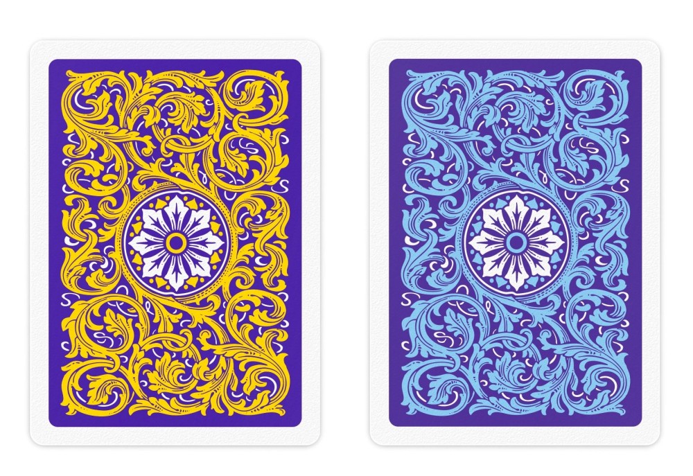 COPAG 1546 - Blue/Yellow  - Regular Index - Poker