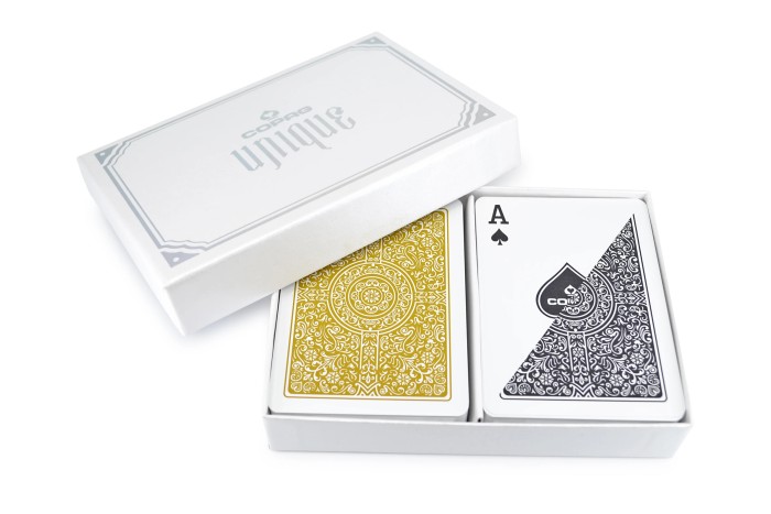 Poker Regular Index UNIQUE Black & Gold COPAG