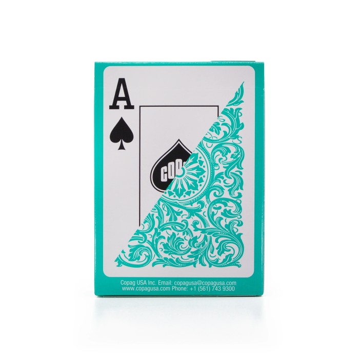 COPAG 1546 Single Deck Poker Jumbo Green