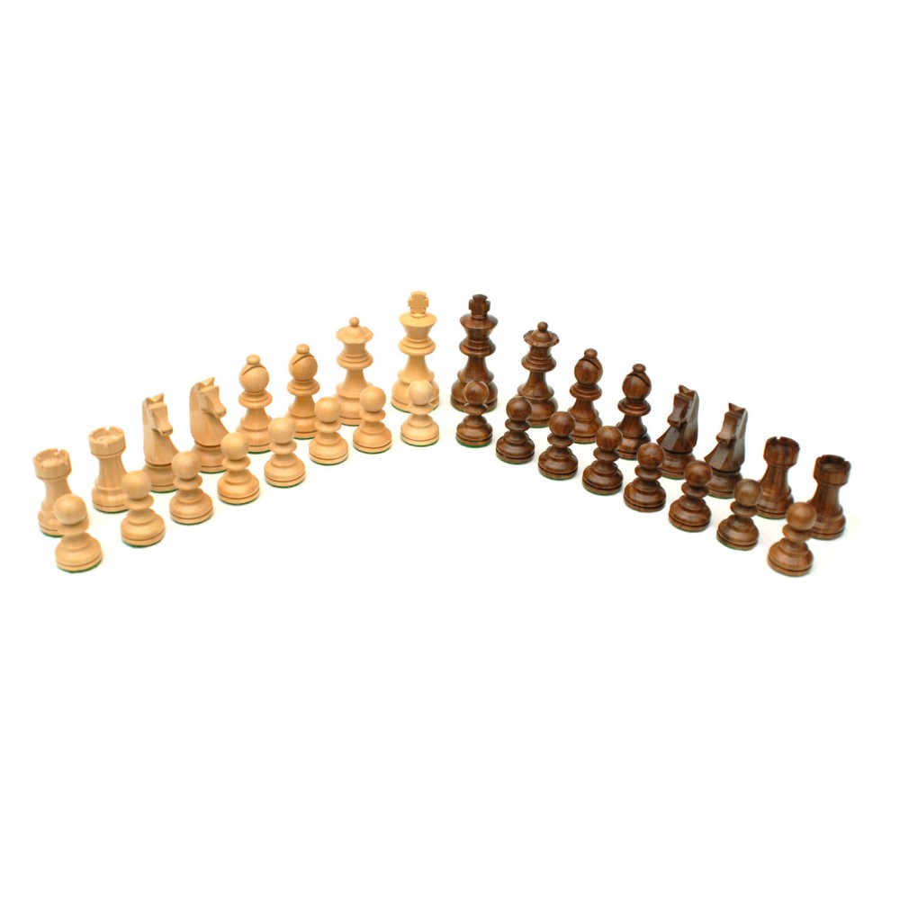 Tabletop Wood Chess & Checkers Set