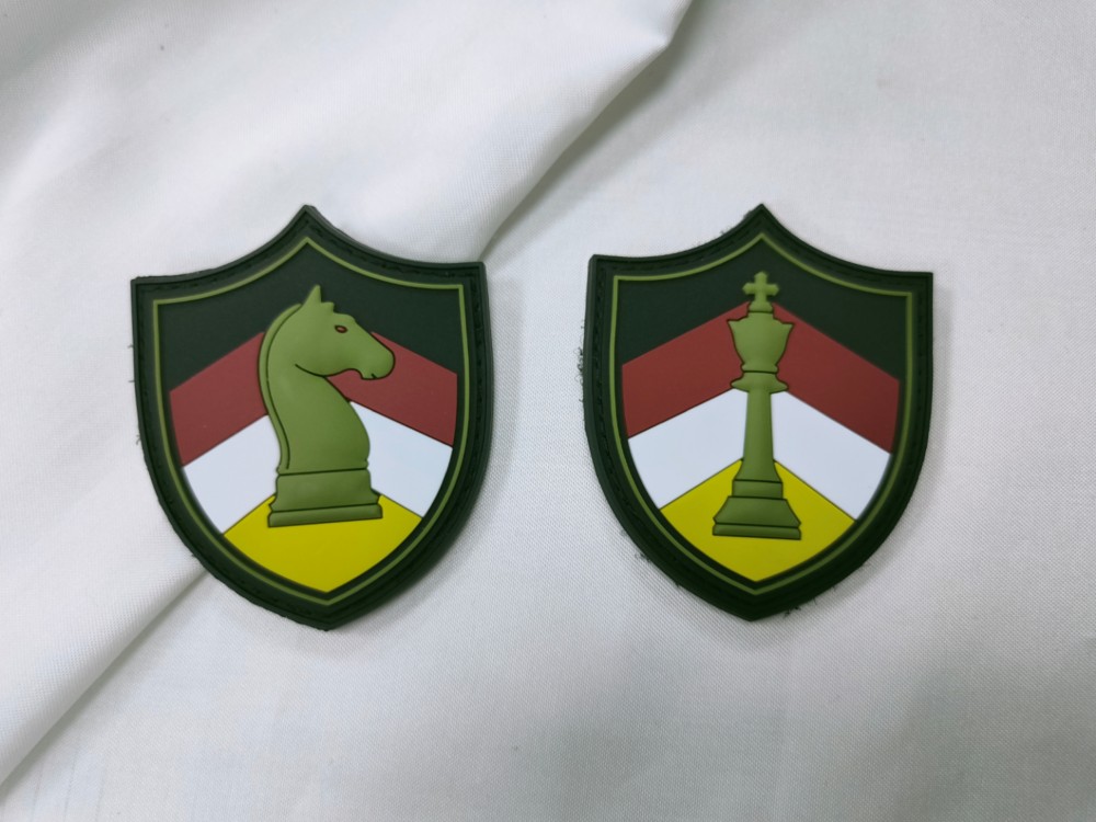 Chess Patches - Military Style - Velcro Backed