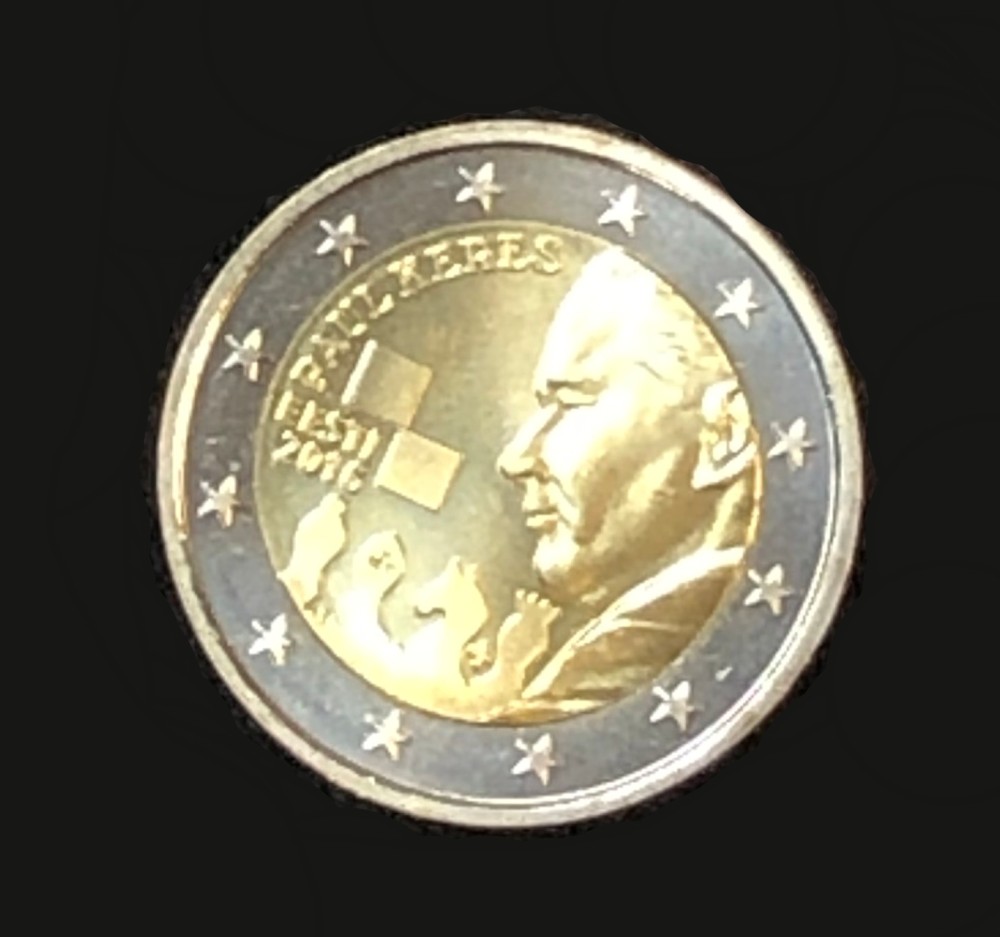 Paul Keres Euro Coin
