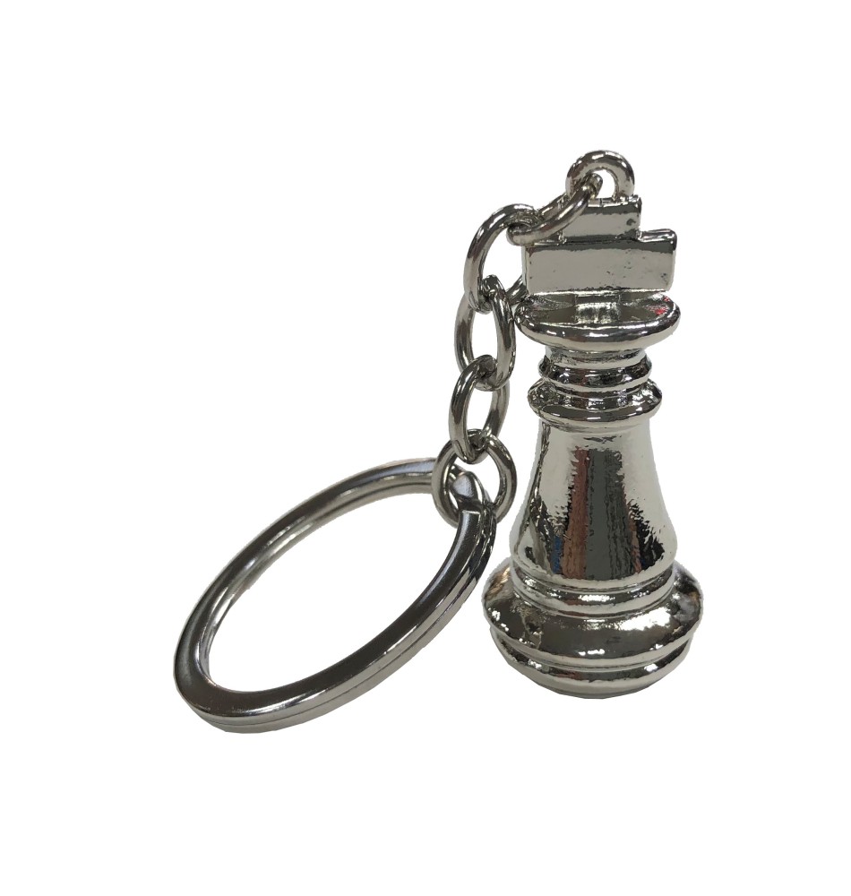 Metal King Keychain