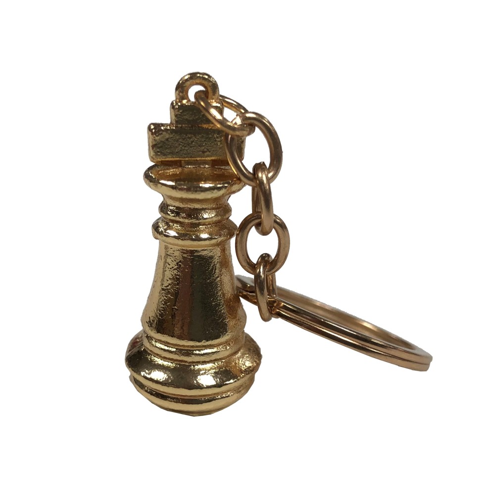 Metal King Keychain
