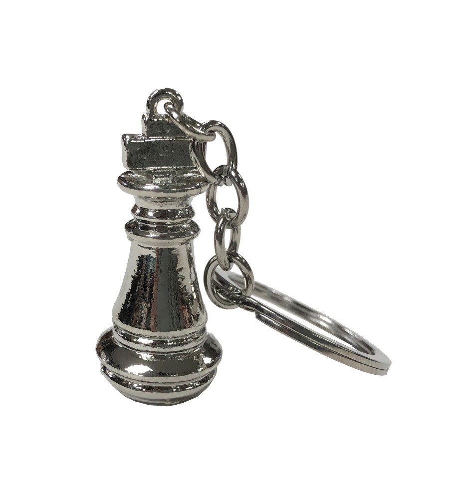 Metal King Keychain