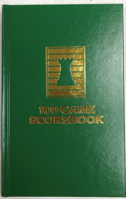 Green Chess Hardcover Scorebook