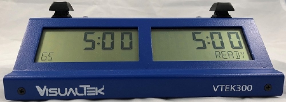 Blue V-TEK-300 Digital Chess Clock