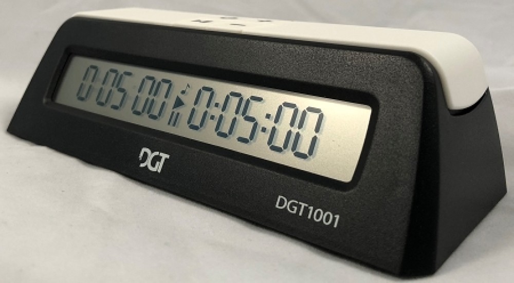 DGT 1001 Digital Chess Clock - Black