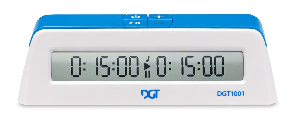 DGT 1001 Digital Chess Clock - White