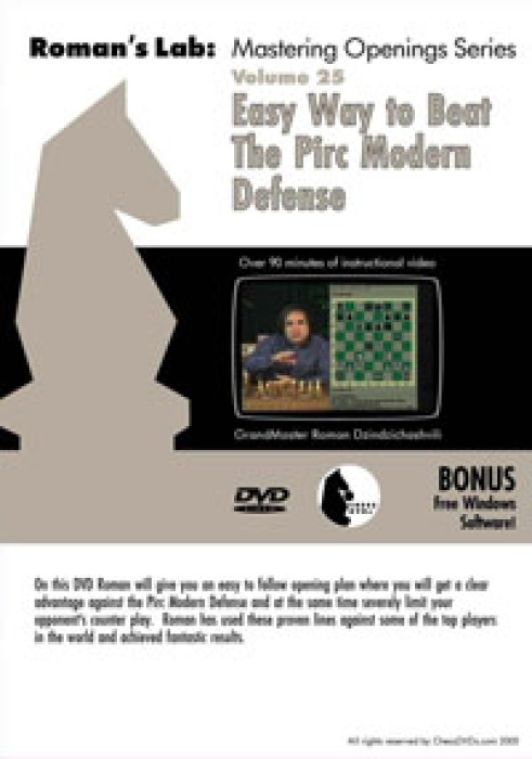 Roman's Chess Download 25:  Easy Way to Beat The Pirc Modern Defense