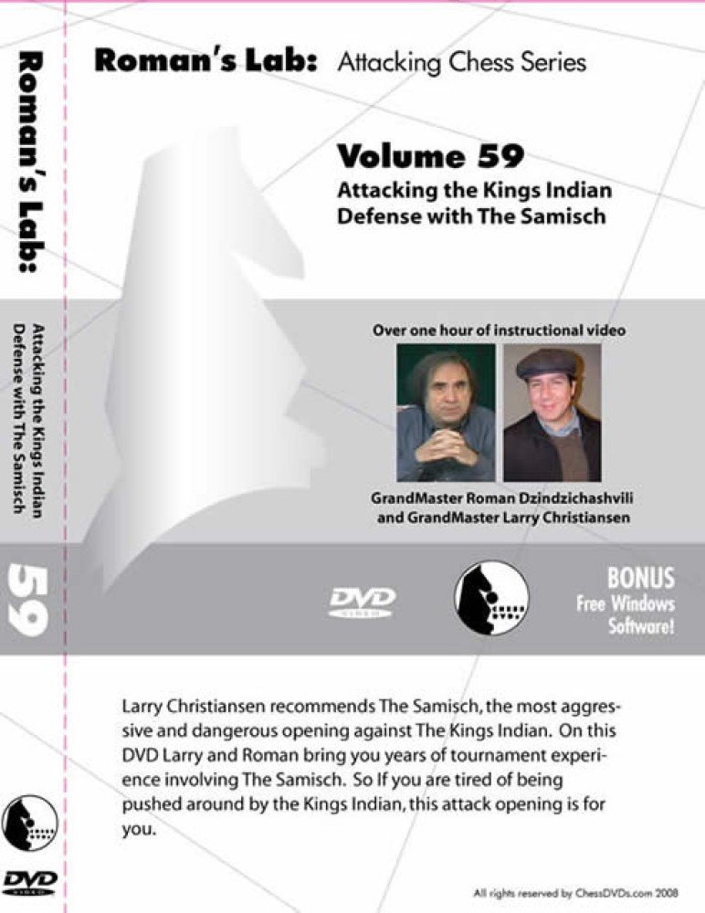 Roman Chess Download 59: Attacking Kings Indian defense w/ Samisch