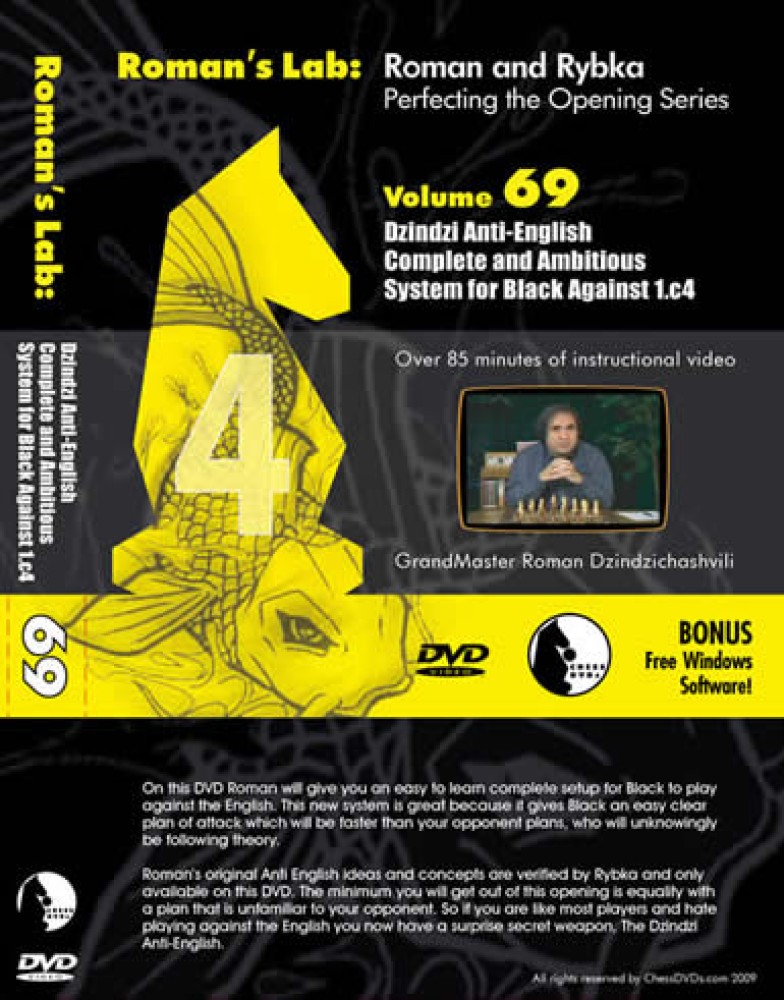 Roman's Chess Download 69: Dzindzi Anti-English  for Black against 1.c4