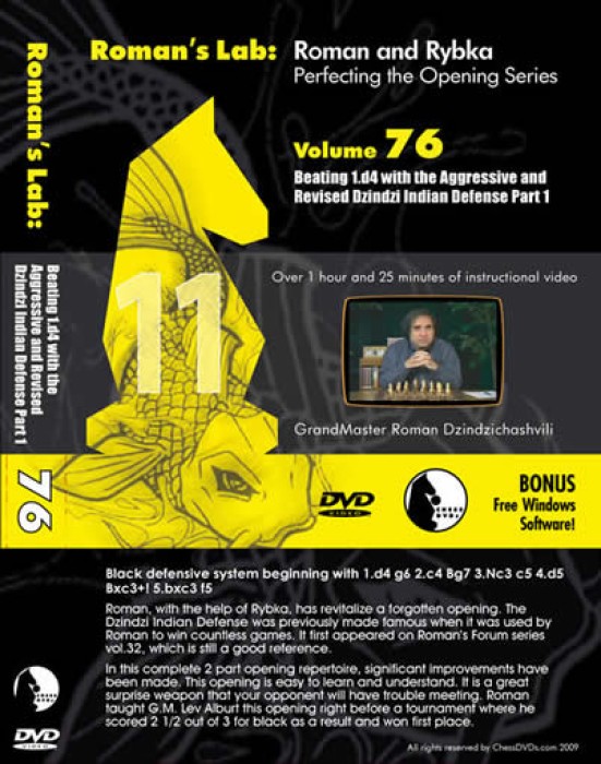 Roman's Download 76: Beating 1.d4 - Aggressive Dzindzi Indian Defense