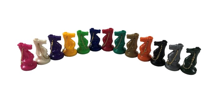 Colored Key Chain - Knight