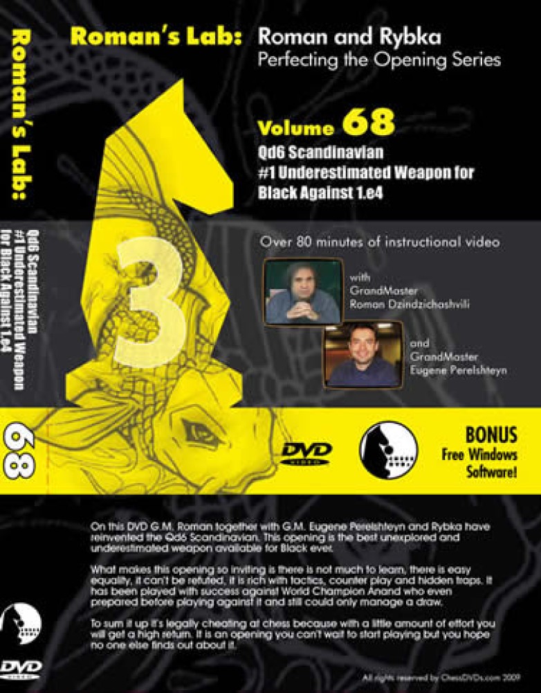 Roman's Lab 68: Qd6 Scandinavian #1 Underestimated Weapon for Black