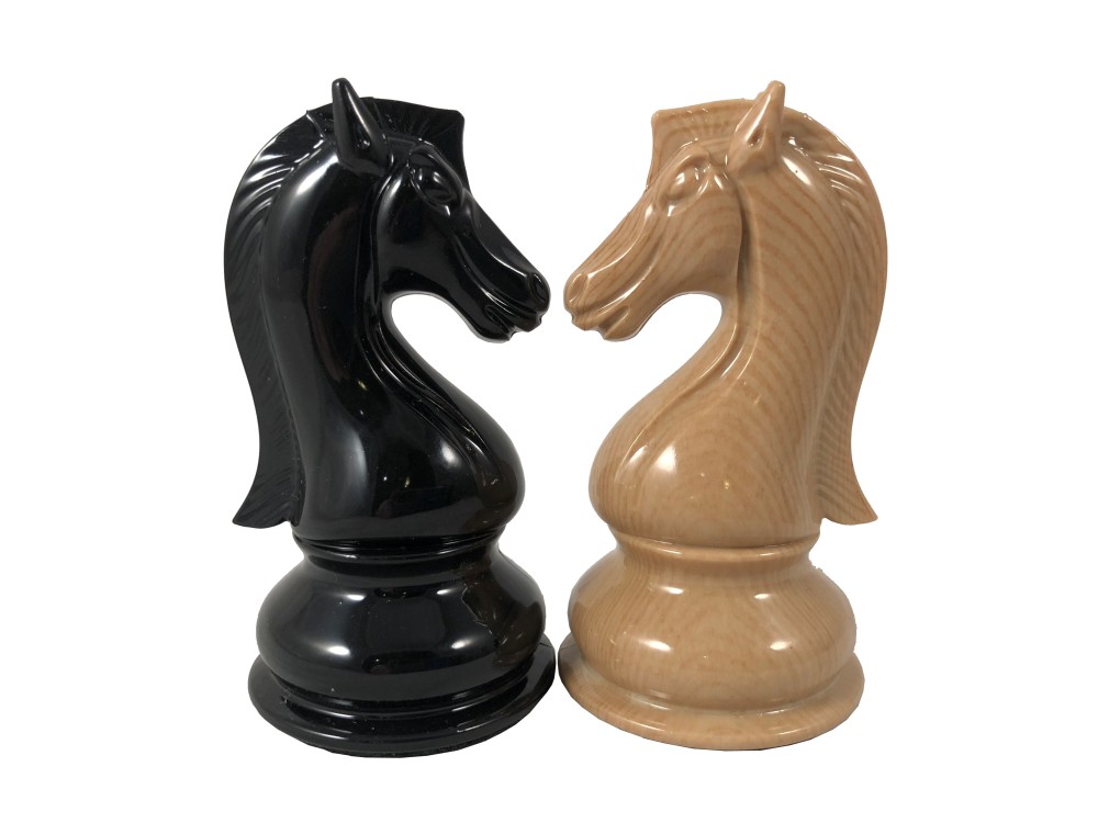Staunton Chess Set - Quadruple Weighted Spruce-Tek Chess Pieces