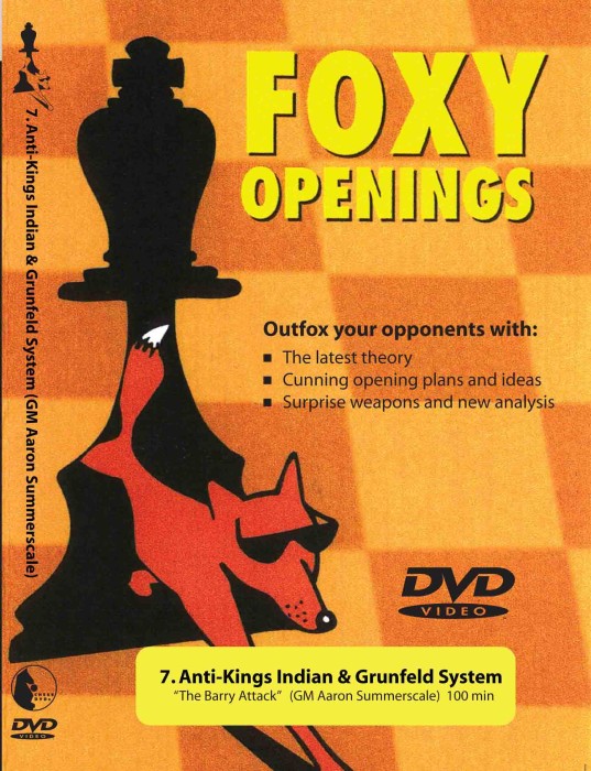 Foxy Chess 007: Anti-Kings Indian -The Barry Attack Chess