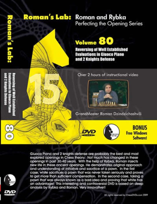 2 Knights Defense in Chess - DVD - RL80