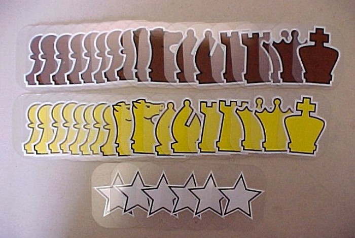 Pieces for 3 in.Chess Demonstration Board