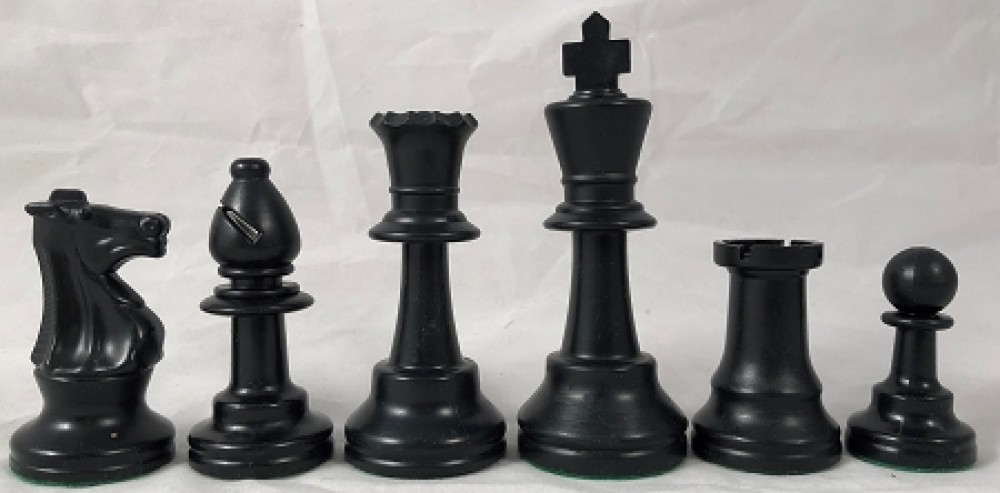 Weighted Club Special Plastic Chess Set - 2 lbs