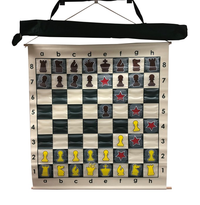 4 in. Square Pro Chess Demo Board