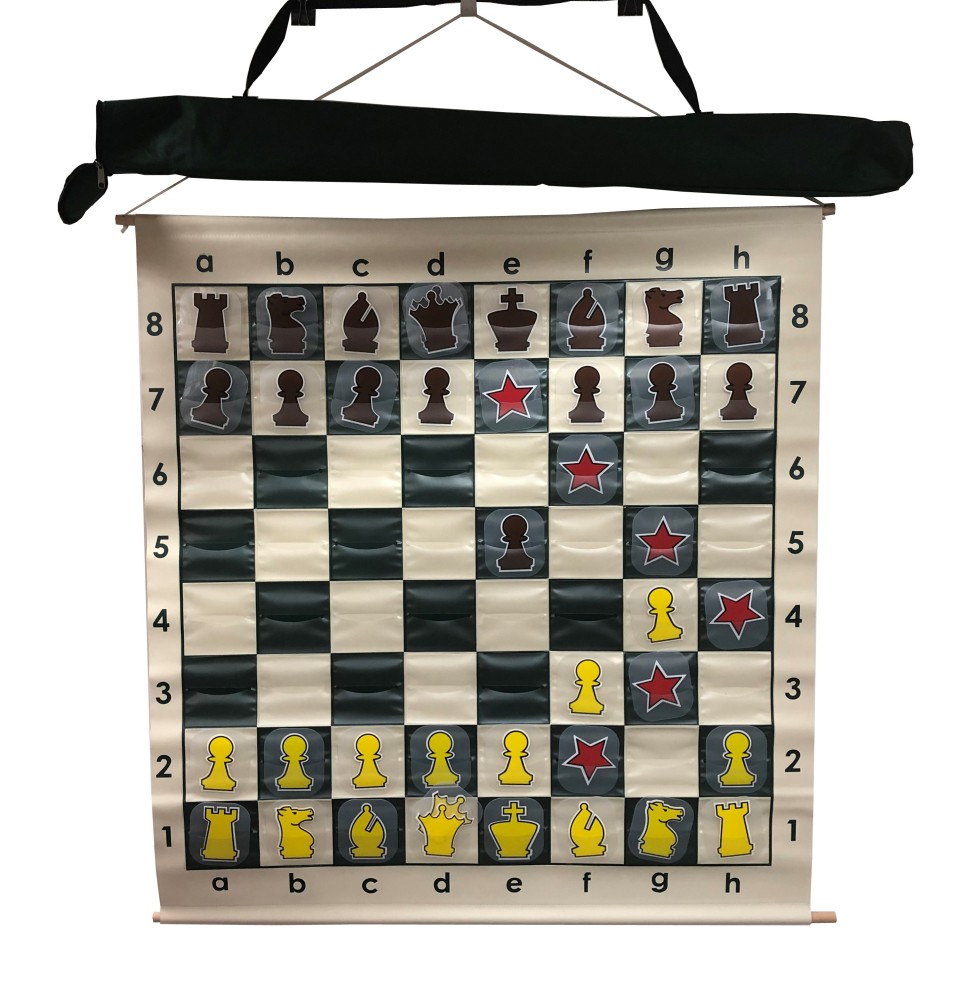 4 in. Square Pro Chess Demo Board