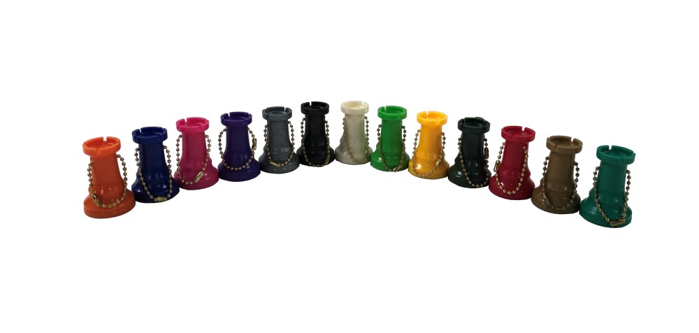 Colored Key Chain - Rook