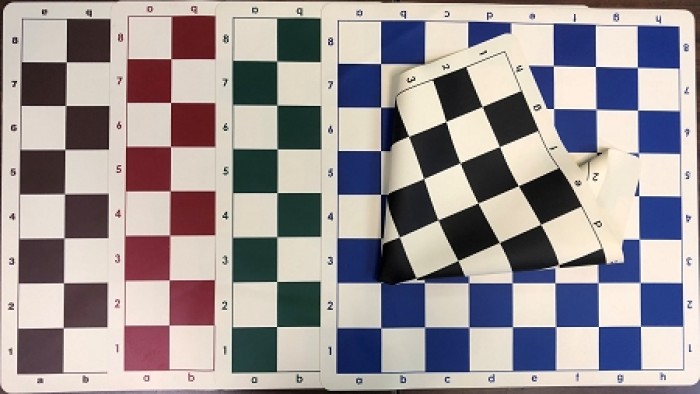 Stretchy Silicon 20 in.Chess Board - 2 1/4 in.squares - Color Choice