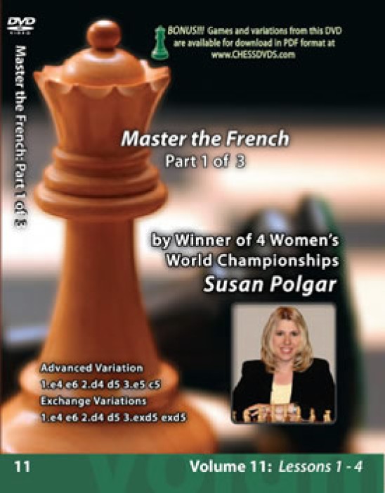 Susan Polgar Mastering the French series - Part 1