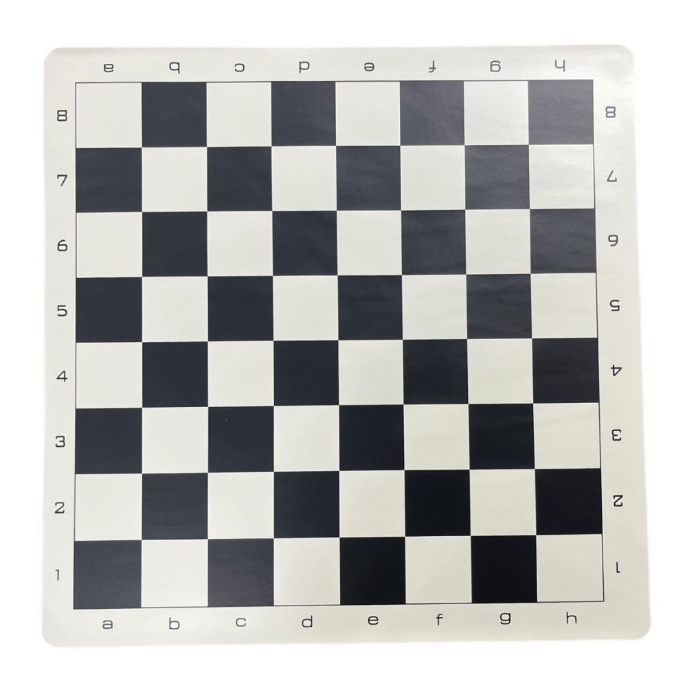 Tournament Pro Vinyl Roll Up Chess Board  -  2 1/4 in. Sq - 20 x 20 in.