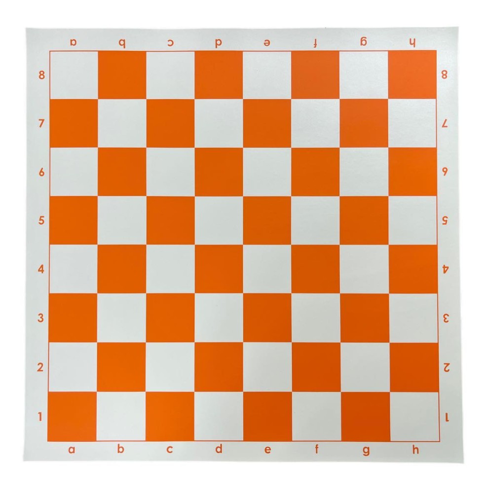 Tournament Pro Vinyl Roll Up Chess Board  -  2 1/4 in. Sq - 20 x 20 in.