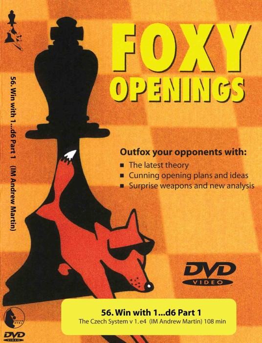 Foxy Chess 56: Win with 1...d6 Part 1  Chess DVD
